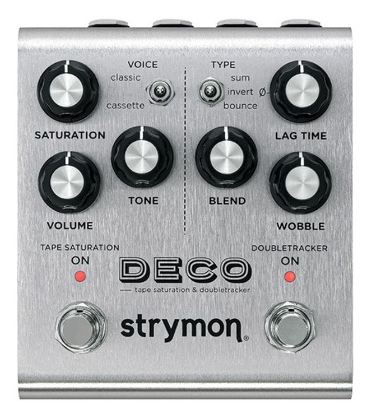 Strymon Deco Saturación De Cinta Y Doubletracker Delay Pedal 0 Strymon Deco Saturación De Cinta Y Doubletracker Delay Pedal 0