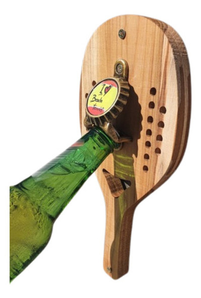 Abridor De Garrafas Raquete Beach Tennis Parede P/ Presente 0 Abridor De Garrafas Raquete Beach Tennis Parede P/ Presente 0