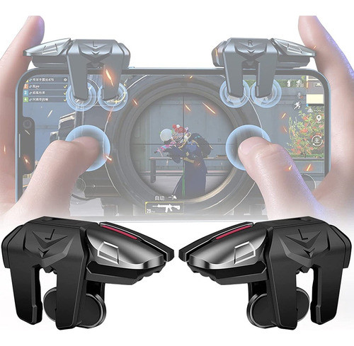 Gatillos Botones Joystick Celular Para Pubg Fortnite X Par 1