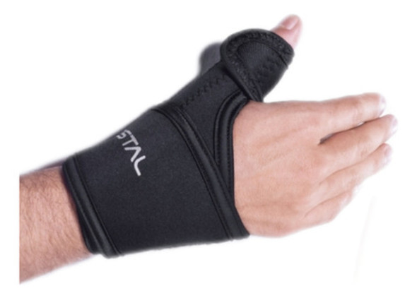 Munhequeira Com Tala Para Polegar Tamanho Único 0