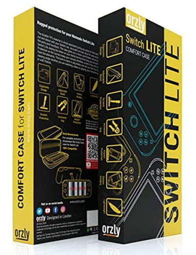 Funda De Agarre Orzly Para Nintendo Switch Lite Rr Estuche C 1