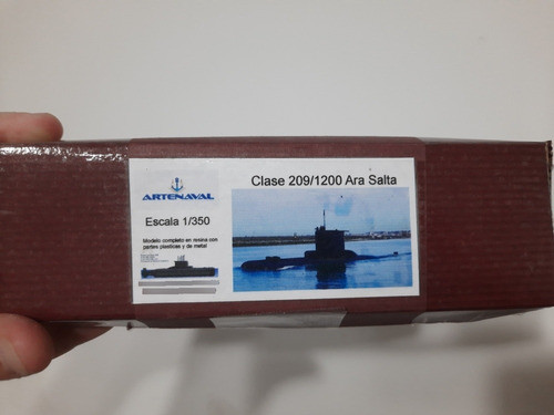 Submarino Ara Salta Resina 1/700. Predator01 0