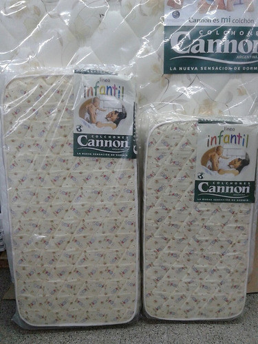 Colchón Infantil Cannon Cuna 135 X 75 X 10 Matelaseado 1