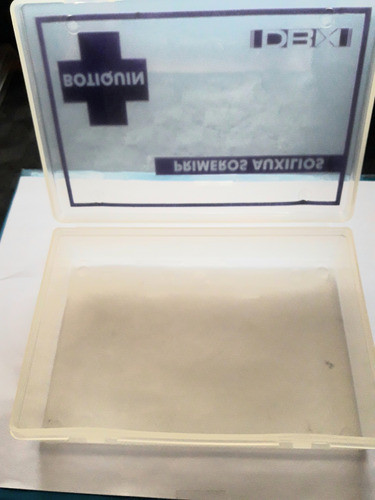 Botiquin Caja Plastica Sin Insumos X 3 Unidades 1