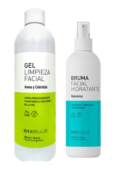 Biobellus Combo Limpieza Hidratacion Gel Avena + Bruma Hidra 0 Biobellus Combo Limpieza Hidratacion Gel Avena + Bruma Hidra 0