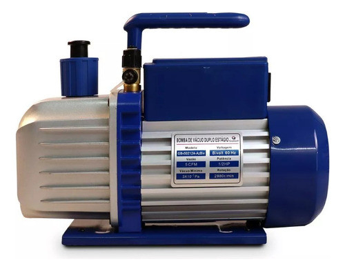 Bomba De Vácuo Gallant Duplo Estágio Bivolt Manual 5cfm 1
