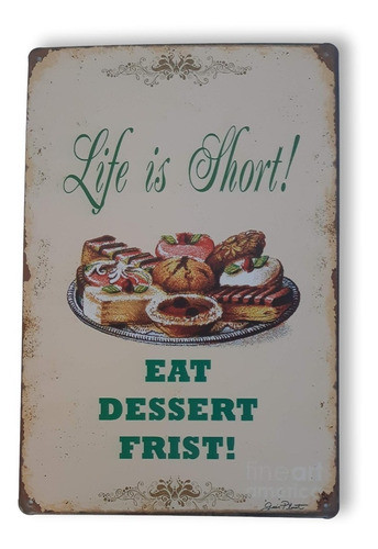 Chapas Retro Vintage Cafe  Tortas Helados Ideal Cocina Bar 0