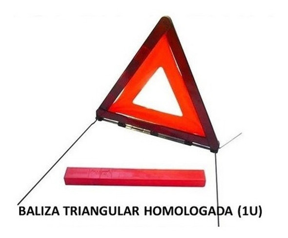 Baliza Triangulo Reglamentaria Reflectiva Homologada Calidad 1 Baliza Triangulo Reglamentaria Reflectiva Homologada Calidad 1