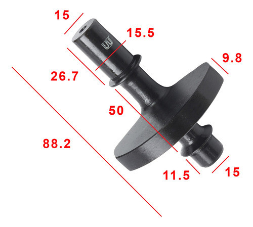 Balanceador De Cigüeñal Yamaha Ybr 125 W Standard 1