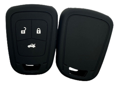 Cubre Llave De Silicona Chevrolet Prisma Black 1