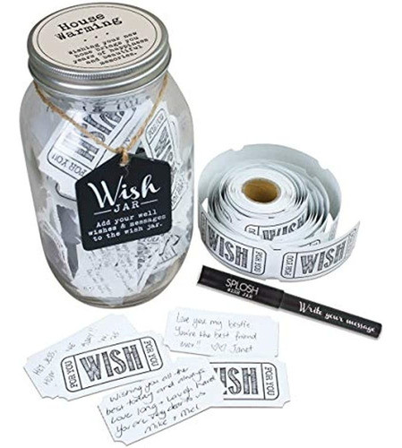 Estante Superior Casa Calentamiento Deseo Tarro; Regalos Úni 0