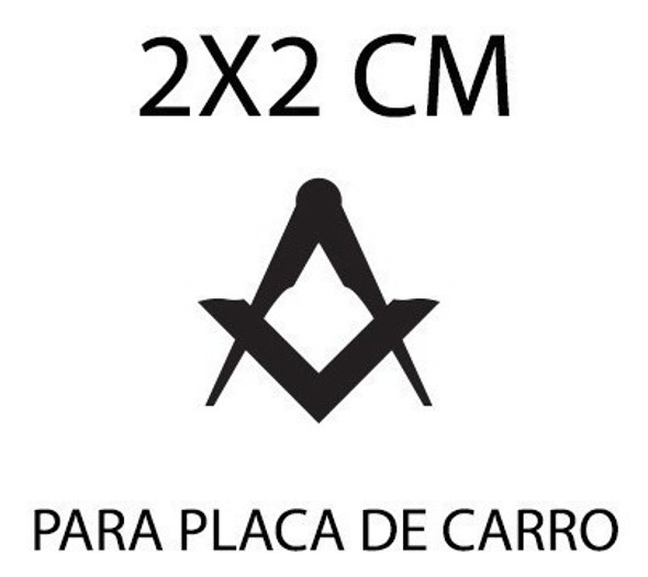 Kit Com 20 Adesivos Da Maçonaria Fraternidade Maçom Frete 1