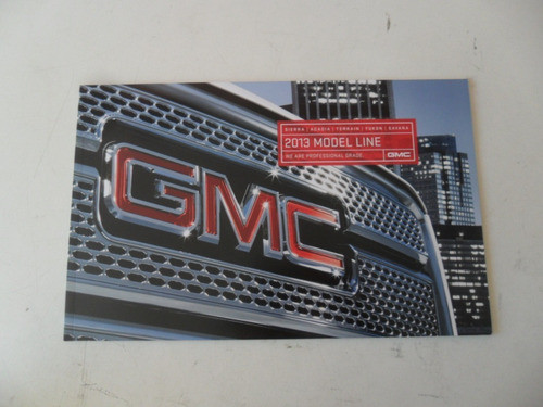 Folleto Catalogo Chevrolet Gmc 2013 Pick Up  Brava Manual 0
