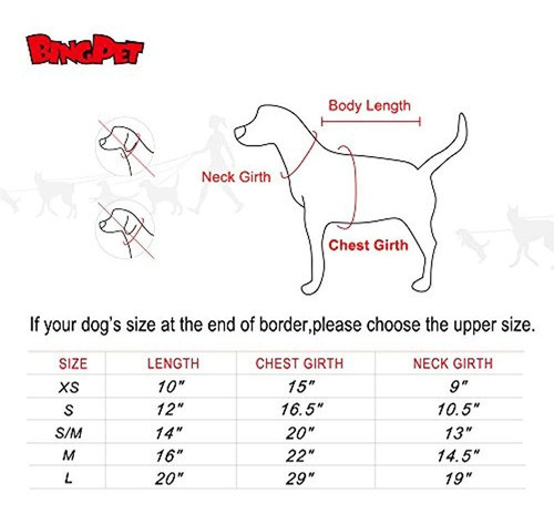 Bingpet Cuello Alto Sueter Perro Pata Marron Por 1