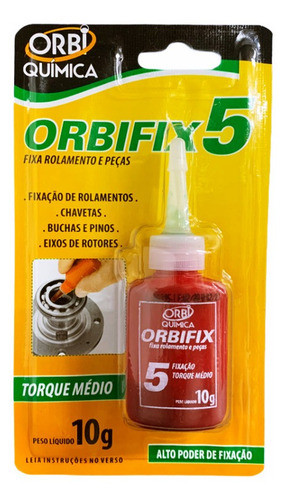 Trava Rosca E Fixa Rolamento E Peças Orbifix 5 10g 0