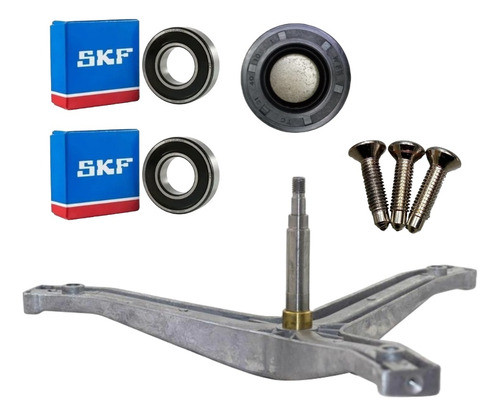 Kit Eje Soporte Tambor Lavarropas Aurora 6306 7209 0