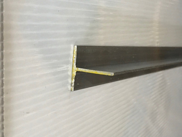 Perfil De Aluminio T 50x50mm Natural Tira X 2 Metros 1 Perfil De Aluminio T 50x50mm Natural Tira X 2 Metros 1