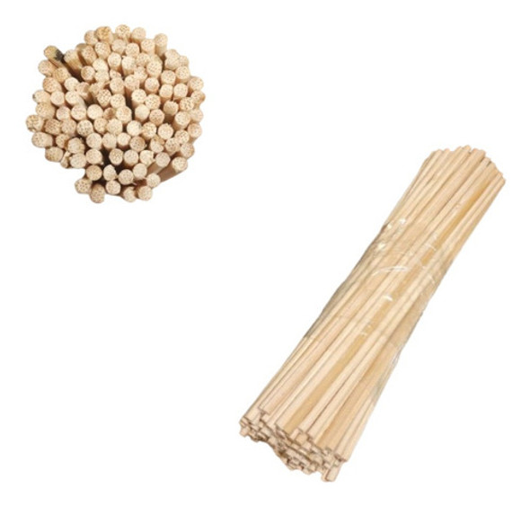 Varillas De Bambú X 100 Unidades - Ideal Para Difusores 0 Varillas De Bambú X 100 Unidades - Ideal Para Difusores 0