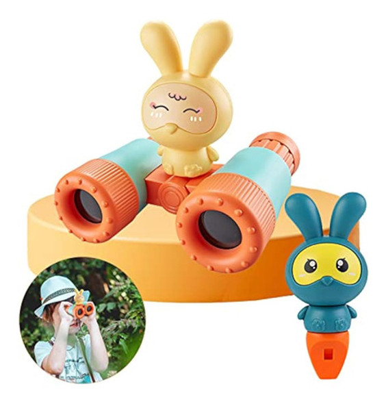 Welure Prismáticos Para Niños, Con Silbato Y 0