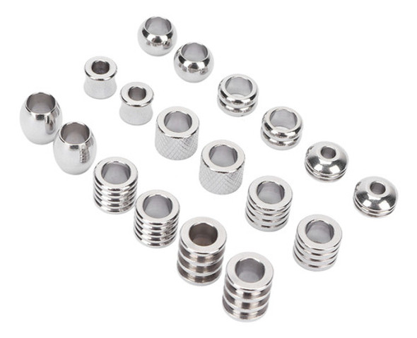 Dread Beads 18pcs Viking Hair Aço Inoxidável Alta Dureza 0