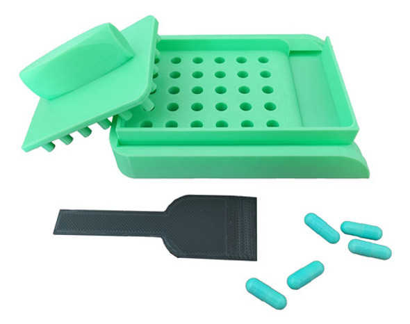 Encapsuladora Manual N:4 Pastilla Capsula Gelatina 24 Uds 0