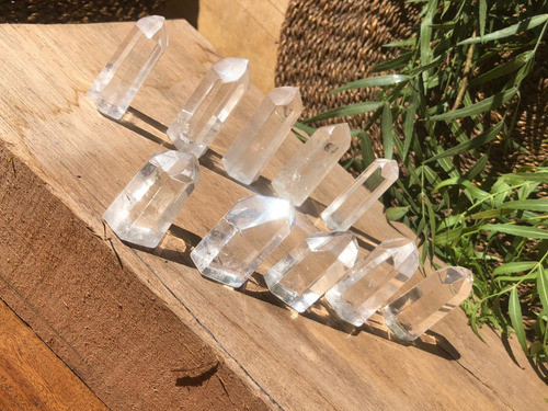 Kit 10 Pontas Cristal Tameana Mesa Radionica 0