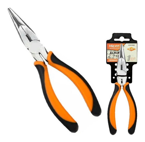 Pinza Alicate Punta Fina Hicen 6'' Mango Reforzado G P 0