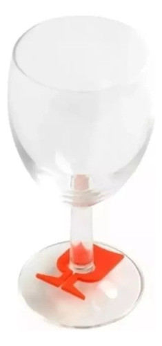 Set 8 Marcadores De Copa Silicona Surtidos Reutilizable 1