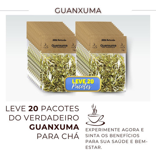 Leve 20 Guanxuma Erva P Chá Ideal Para Cha 1