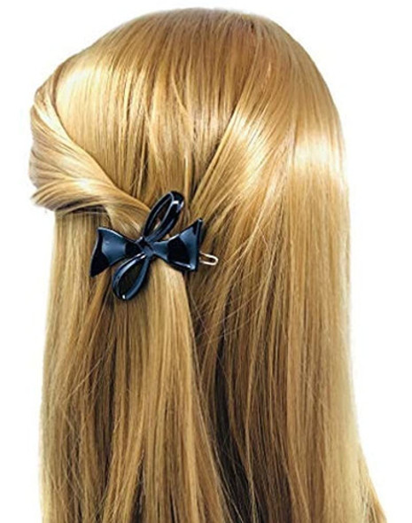 Parcelona Frances Nudo De Lazo Concha De Tortuga Negro Jueg 1