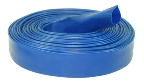 Manga Manguera Plana Desagote Agua 2' 51 Mm X 25 Mts 1
