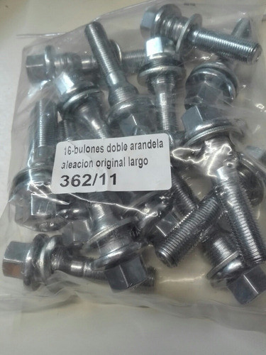 Bulon De Rueda Cromado Peugeot Super Largo 1