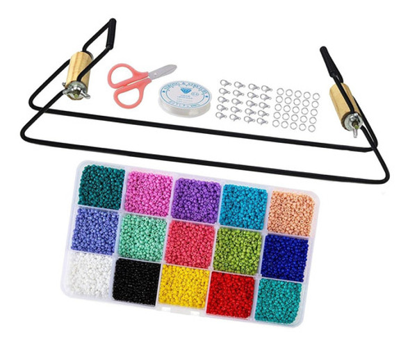 Kit De Tear De Miçangas De Metal Cordão Elástico 0