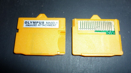 Adaptador Para Utilizar Memorias Micro Sd En Xd Olympus Fuji 1