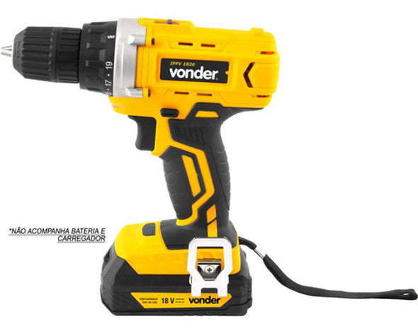 Parafusadeira/furadeira 18v Sem Bateria Ipfv 1820 Vonder 1