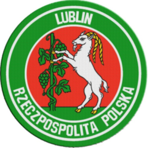 Parche Escudo Circular Polonia Lublin 0