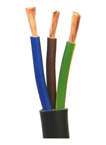 Cable Bajo Goma Negro 3x2mm² - Rollo 100 Mts. 0