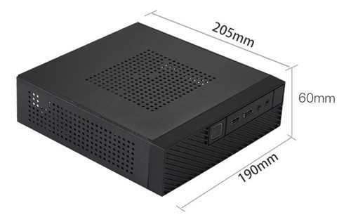 Caso De Computador Itx Prático M06 Desktop Caso Usb 3.0 1