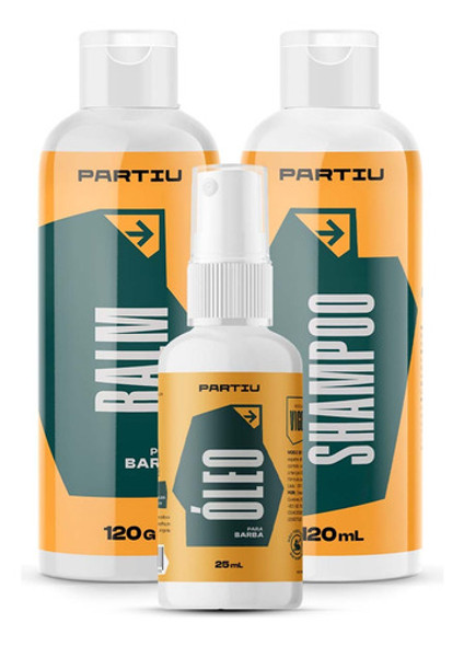 Kit Balm Óleo E Shampoo Para Barba Profissional Vigor Partiu 0 Kit Balm Óleo E Shampoo Para Barba Profissional Vigor Partiu 0