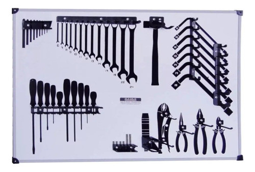 Painel Sem Ferramentas Para Oficina Em Casa Garagem Motos 0