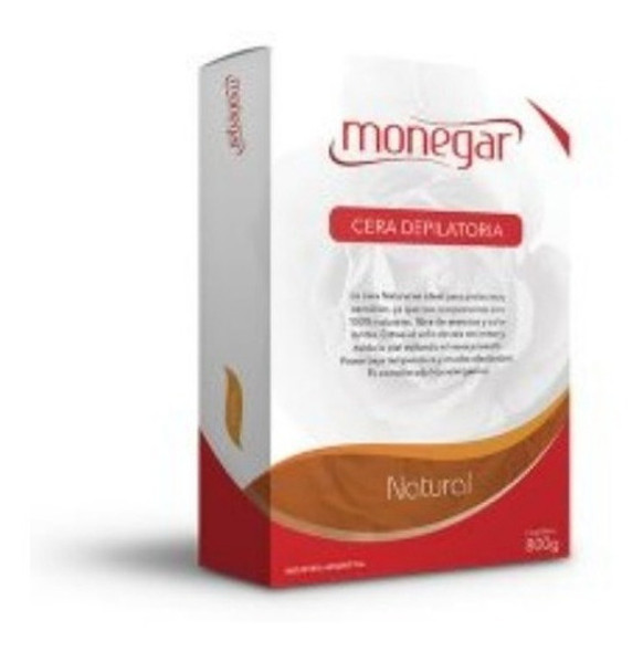 Monegar Cera Depiladora Caja X800 Natural 0