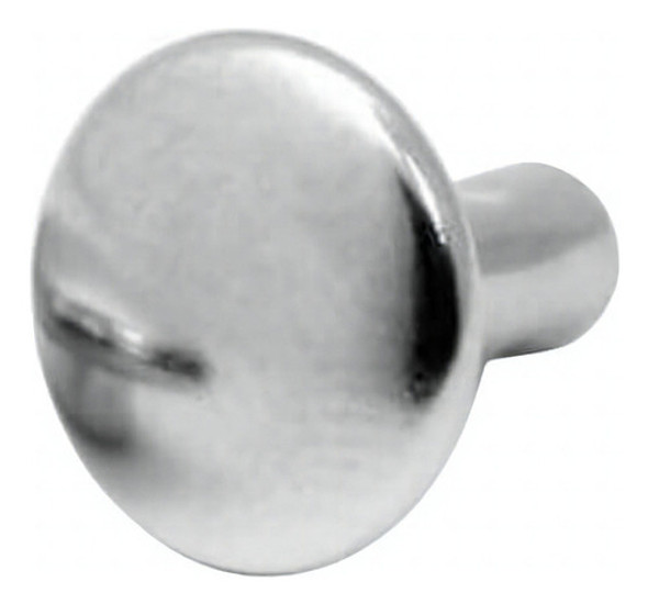 Rebite Metal Simples Niquelado N°3 Cassmar 100 Unidades 1