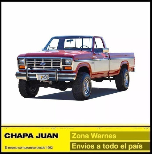 Cubrepiedra Delantero Ford F100 1981 1982 1983 1984 85 1987 1