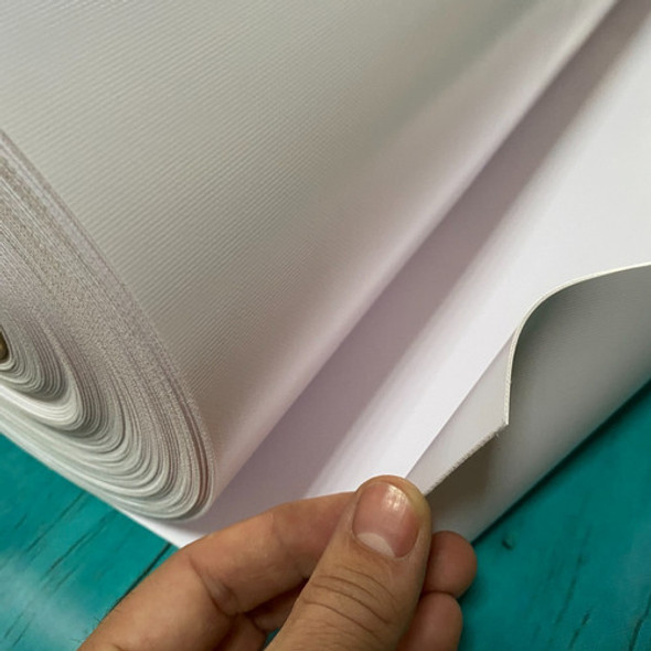 Tela De Pvc Para Parches De Gomon - Semirrigido 50x50 Blanco 1