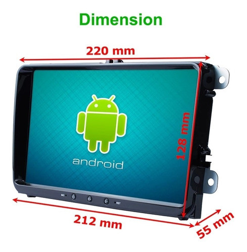 Radio Multimedia Vw Volkswagen Vento Gol Amarok Tiguan Golf 1