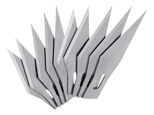 Set Hoja Bisturi X10 Unidades Bsd 11a Metalica Reparacion 0