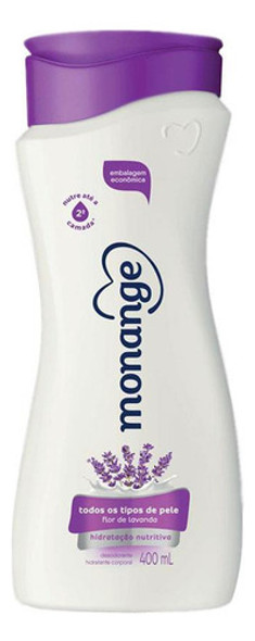 Monange Hidratante Corporal Flor De Lavanda Com 400ml 0 Monange Hidratante Corporal Flor De Lavanda Com 400ml 0
