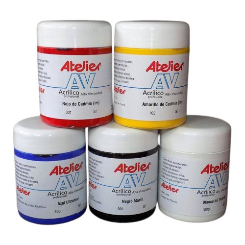 Oferta! Acrílico Profesional 100ml - Pack X 5 Unidades 0