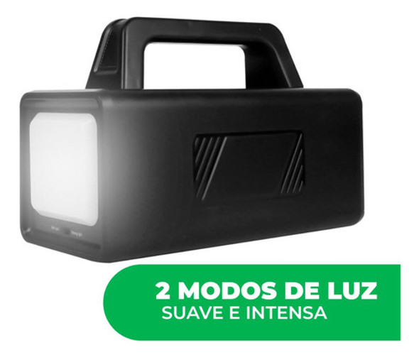 Kit Painel Energia Solar Multi Funcional 100w 9000mah Usb 1 Kit Painel Energia Solar Multi Funcional 100w 9000mah Usb 1