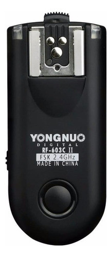 Radio Disparador Flash Yongnuo Rf603ll X2 Compatible Canon 1